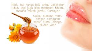 Merawat Bibir agar Merah dengan Madu