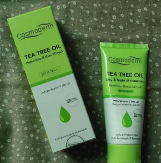 cosmoderm tea tree moisturizer review