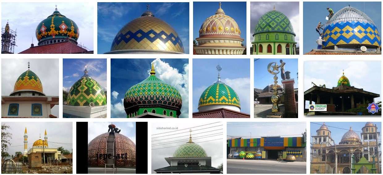 pembuat kubah masjid