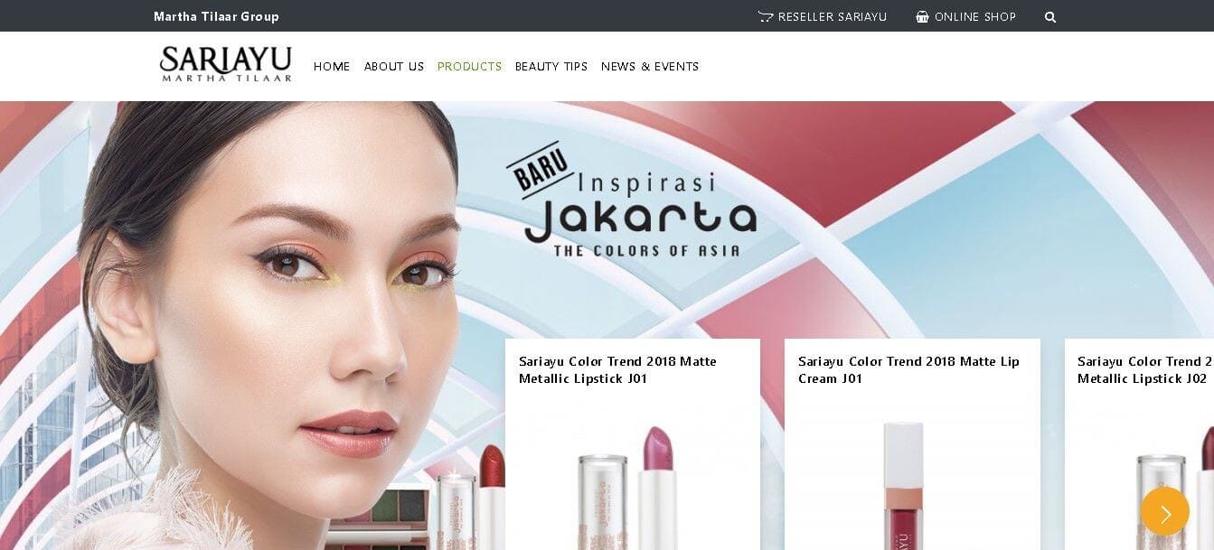 produk kosmetik sariayu