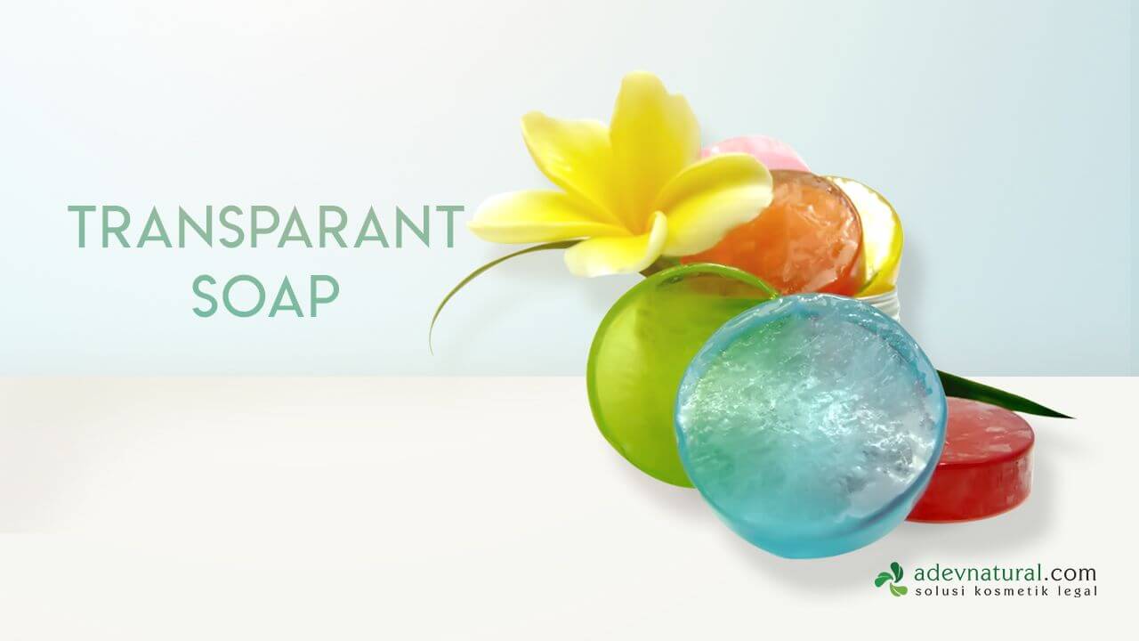 sabun transparan