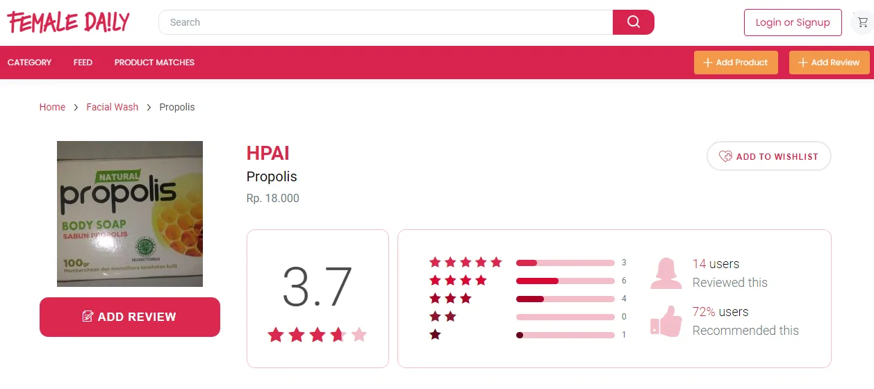 efek samping sabun madu hpai